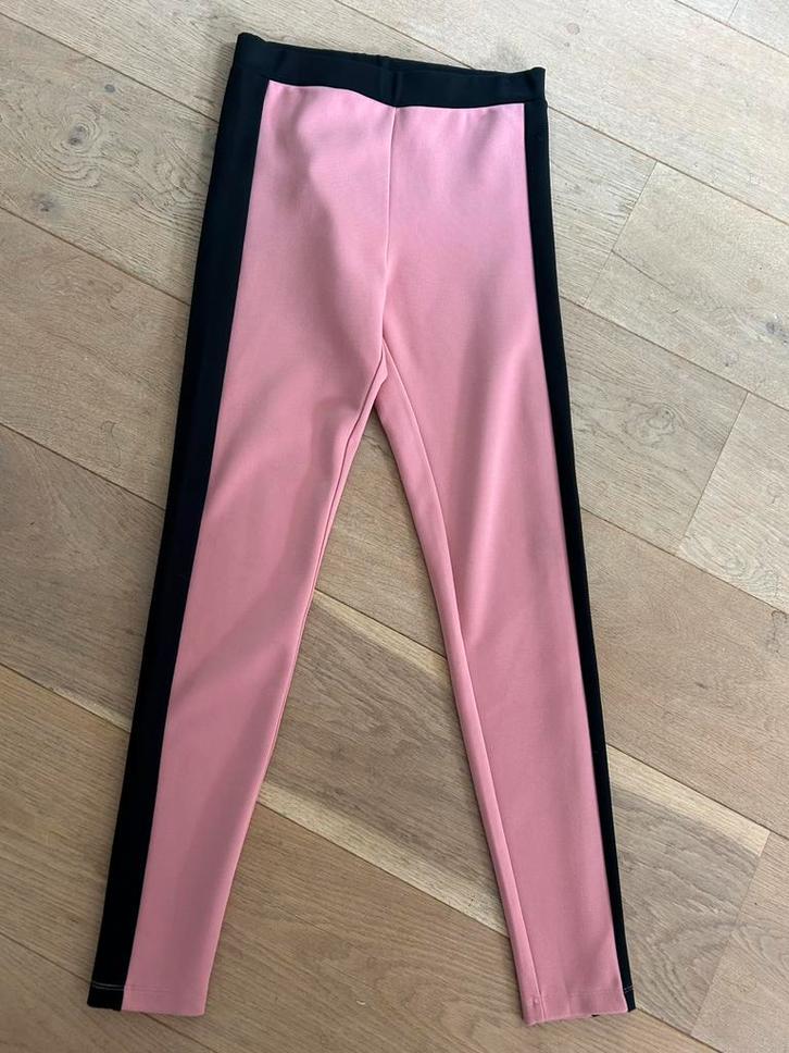 DENNY ROSE tregging met hoge taille mt 38, Kleding | Dames, Broeken en Pantalons, Nieuw, Maat 38/40 (M), Roze, Lang, Verzenden