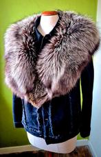 Prachtige Zilvervos Bontkraag - Goed Afgewerkt, Ophalen of Verzenden, Zo goed als nieuw, Grijs