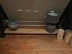 Eikenhouten Sidetable, 100 tot 150 cm, Eikenhout, Ophalen of Verzenden, Zo goed als nieuw