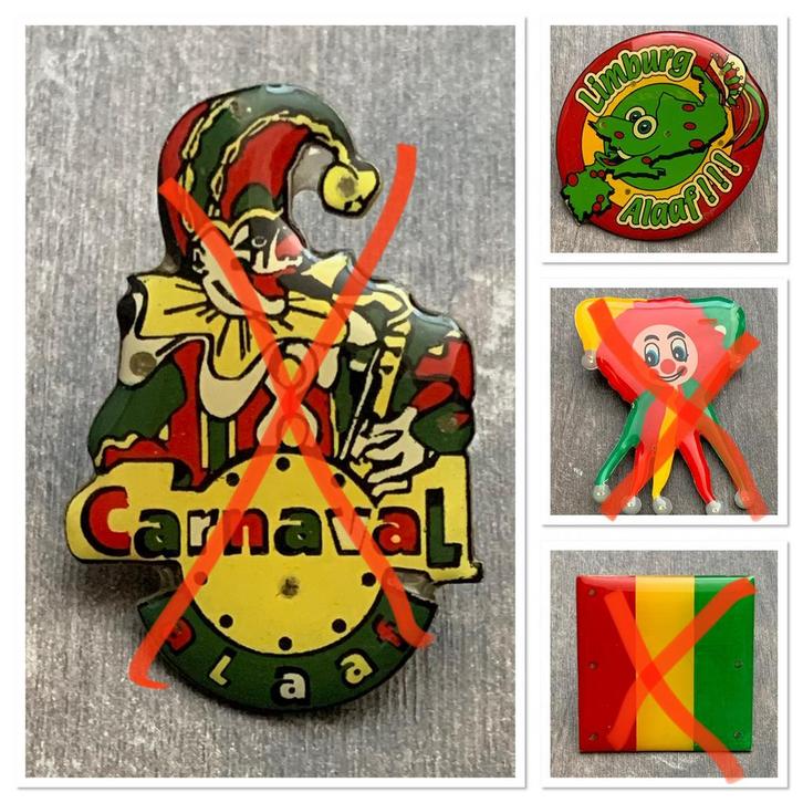 Carnaval Speldjes, Verzamelen, Speldjes, Pins en Buttons, Ophalen of Verzenden