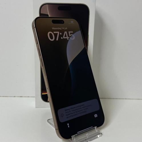 Apple iPhone 16 Pro max 256Gb Desert Titanium | batterij 97%, Telecommunicatie, Mobiele telefoons | Apple iPhone, Zo goed als nieuw