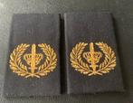 Politie Brigadier Epauletten, Verzamelen, Ophalen of Verzenden, Marechaussee, Nederland, Embleem of Badge