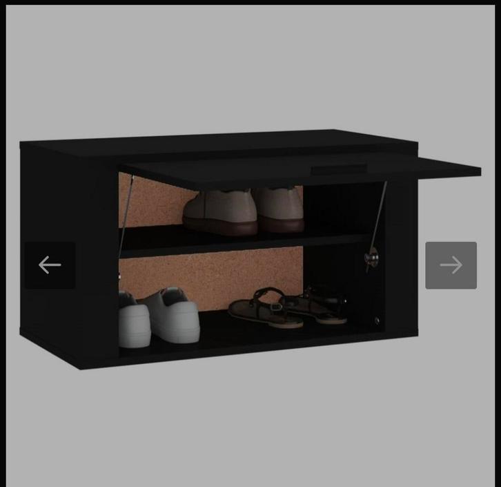 Stijlvol schoenenkastje 3x van VidaXL, Huis en Inrichting, Kasten | Schoenenkasten, Gebruikt, Ophalen