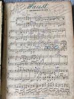 Antiek muziekboek opera Faust, Ophalen of Verzenden