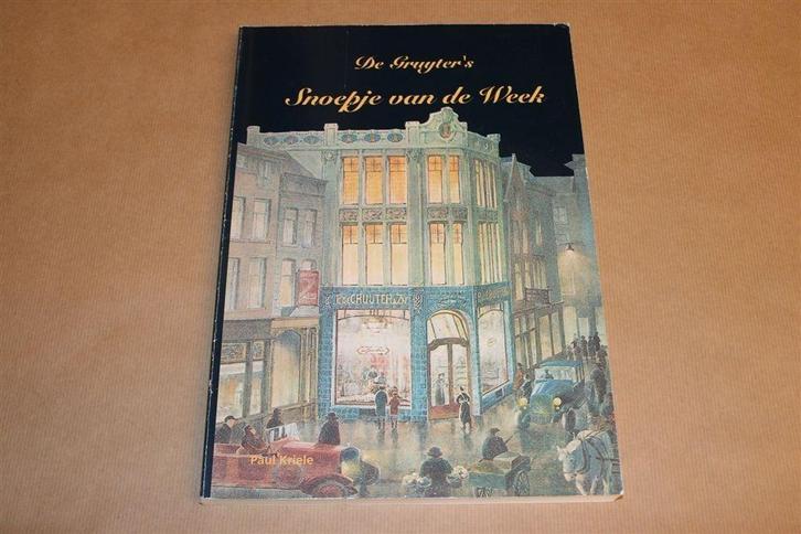 De Gruyter's Snoepje vd Week — Gedenkboek Kruidenierswinkel, Boeken, Geschiedenis | Vaderland, Gelezen, 20e eeuw of later, Ophalen of Verzenden