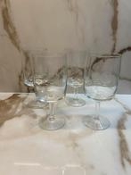 Vintage klassieke glaasjes roosjes, Ophalen, Zo goed als nieuw, Borrel- of Shotglas