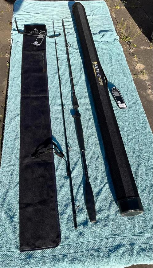 Aangeboden: zo goed als nieuwe westin w10 powercast-t., Watersport en Boten, Hengelsport | Roofvissen, Zo goed als nieuw, Ophalen of Verzenden