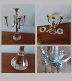 Kandelaar 5 arms vintage, Huis en Inrichting, Woonaccessoires | Kandelaars en Kaarsen, Ophalen of Verzenden