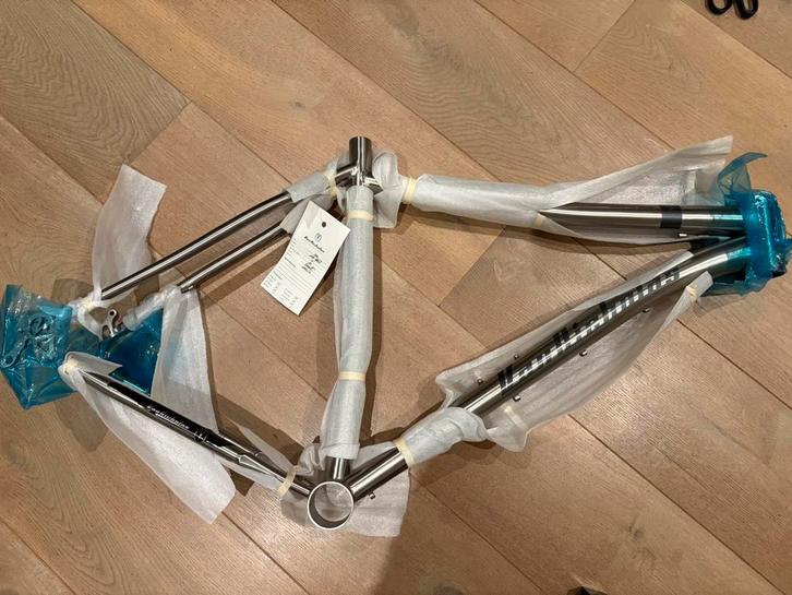 Gravel / ATB Nicholas Zion titanium frame 21 inch, Fietsen en Brommers, Fietsen | Mountainbikes en ATB, Zo goed als nieuw, Overige merken