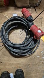 32A krachtstroomkabel verlengkabel 400v, Ophalen of Verzenden, Zo goed als nieuw, Kabel of Snoer