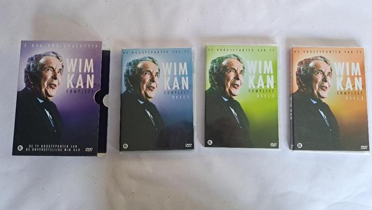 Wim Kan Compleet (3-DVD-set) - ZGAN - KOOPJE, Cd's en Dvd's, Dvd's | Cabaret en Sketches, Zo goed als nieuw, Stand-up of Theatershow