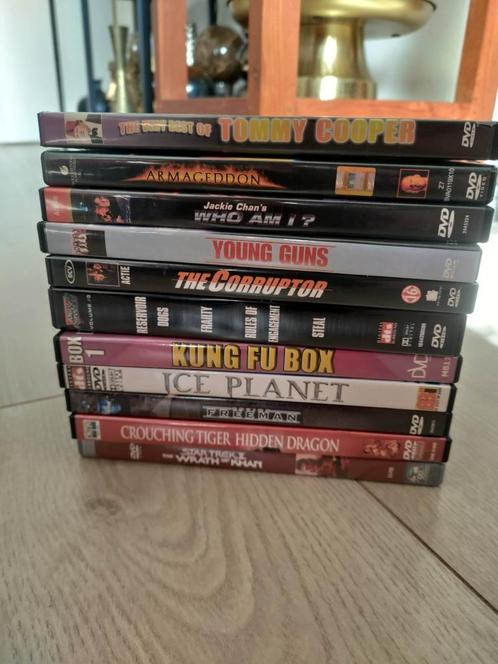 16x Actie films op DVD, Cd's en Dvd's, Dvd's | Actie, Zo goed als nieuw, Actie, Vanaf 16 jaar, Ophalen of Verzenden