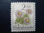 Postzegels Tsjechoslowakije 1991 bloemen - cw € 1,40 postfr., Ophalen of Verzenden, Overige landen, Postfris, Flora