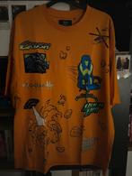 oranje oversized tshirt, Kleding | Heren, T-shirts, Ophalen of Verzenden, Zo goed als nieuw, Oranje