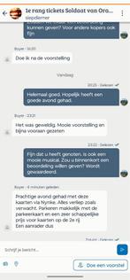 1e rang plus! €59,25, Tickets en Kaartjes, Twee personen, Oktober