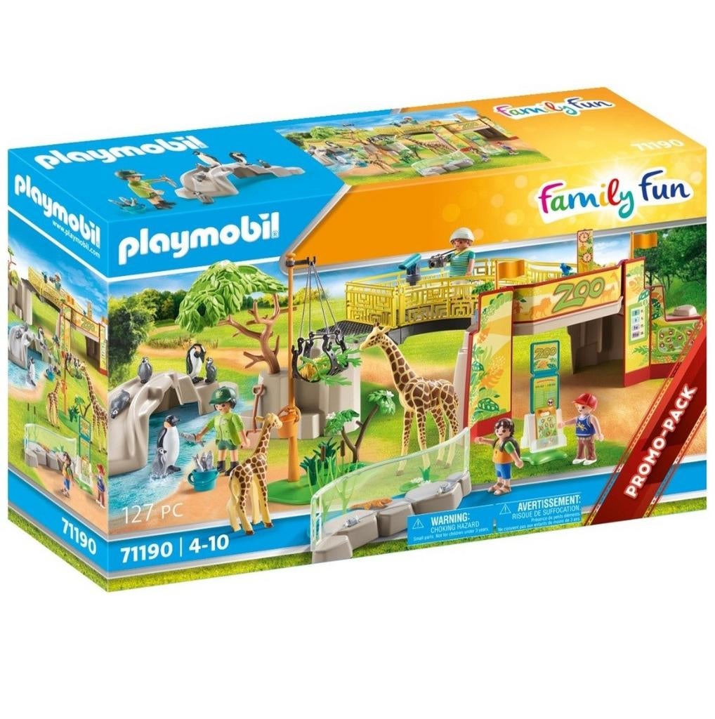 Playmobile dierentuin, zeer uitgebreid, Ophalen of Verzenden, Zo goed als nieuw