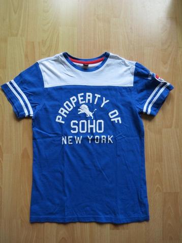 Mooi blauw met wit shirt van SOHO New York, maat 158-164 beschikbaar voor biedingen