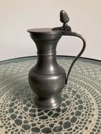 Antieke tinnen vijzel met stamper en een tinnen kannetje, Antiek en Kunst, Antiek | Tin, Ophalen of Verzenden