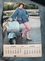 1962, VESPA, HARLEY, SUPER NERO, KALENDER, VILLIERS., Ophalen of Verzenden, 1960 tot 1980, Knipsel(s)