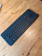 Microsoft Draadloos Toetsenbord met Touchpad, Computers en Software, Toetsenborden, Gebruikt, Multimediatoetsen, Ophalen of Verzenden