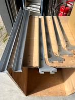 Zware Metalen Plankendragers 50cm, Doe-het-zelf en Verbouw, Hout en Planken, Overige typen, Nieuw, Ophalen of Verzenden, 50 mm of meer