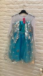 Frozen Elsa jurk vaste cape nieuw maat 92 inclusief, Nieuw, Meisje, 104 of kleiner, Ophalen of Verzenden