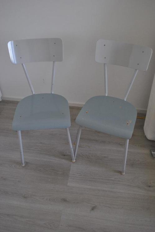 Stoelen, vintage, 2 stuks, Verzamelen, Retro, Huis en Inrichting, Ophalen
