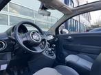 Fiat 500 C 1.2 Lounge|Airco|APK|Elek.Ramen|Cabrio|Pano, Auto's, Euro 5, Gebruikt, 4 cilinders, Zwart