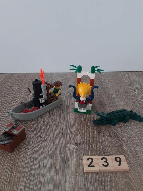 Lego Orient Expedition Jungle River 7410, Kinderen en Baby's, Speelgoed | Duplo en Lego, Gebruikt, Lego, Complete set, Ophalen of Verzenden