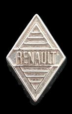 Renault ruit-logo pin zilverkleur, Verzenden, Nieuw, Transport, Speldje of Pin