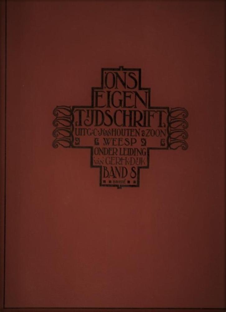 Ons Eigen Tijdschrift 1929 van Houten Chocolade + Eeuwboek, Antiek en Kunst, Antiek | Boeken en Bijbels, Ophalen of Verzenden