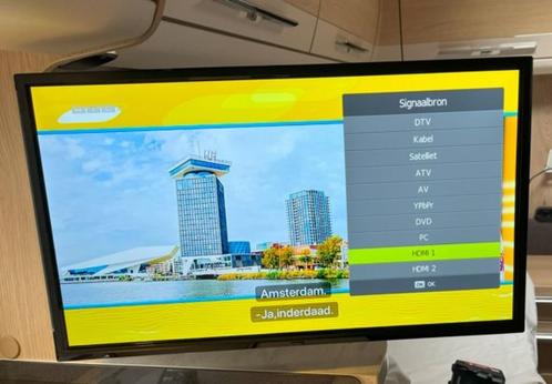 Travel Vision 24" Colibri TV – 12V –Full HD – Caravan/Camper, Caravans en Kamperen, Overige Caravans en Kamperen, Zo goed als nieuw