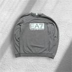 EA7 Emporio Armani Trui – Donkergrijs – Maat S, Emporio Armani, Ophalen of Verzenden, Zo goed als nieuw, Grijs