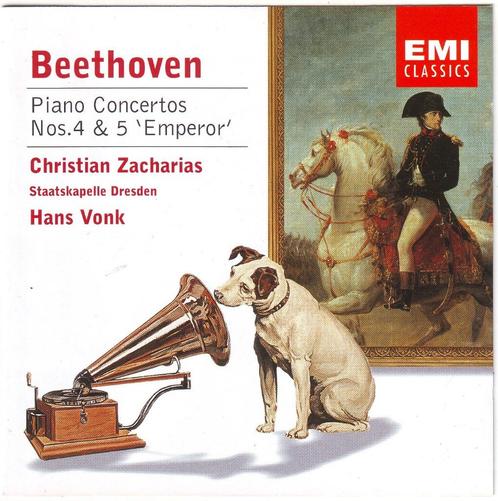 Beethoven: Pianoconcerten 4 en 5  Zacharias, Cd's en Dvd's, Cd's | Klassiek, Zo goed als nieuw, Orkest of Ballet, Classicisme