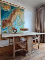 Antieke Zweedse klaptafel (slagbord)., Ophalen