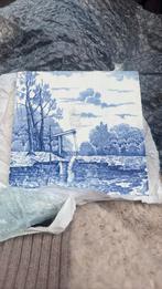 Delfts blauw tegeltje, Ophalen of Verzenden