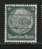 Duitsland 1933 - President von Hindenburg, Postzegels en Munten, Postzegels | Europa | Duitsland, Ophalen of Verzenden, Overige periodes