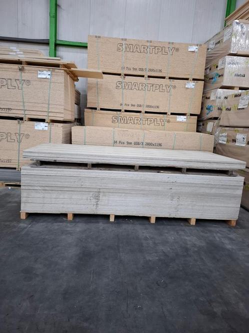RIGIDUR GYPROC vezelversterkte 57 stuks gipsplaat 12,5mm, Doe-het-zelf en Verbouw, Platen en Panelen, Nieuw, Overige materialen