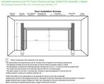 Overhead deur garagedeur daklijn volgend 3250x2125, Doe-het-zelf en Verbouw, Deuren en Horren, Nieuw, 215 cm of meer, 120 cm of meer