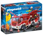 PLAYMOBIL 9464 Brandweer Pompwagen met Licht en Geluid, Ophalen of Verzenden, Nieuw, Complete set