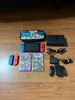 Nintendo Switch V2 + Mario Kart 8 Deluxe & Extras!, Spelcomputers en Games, Racen en Vliegen, Ophalen of Verzenden, Zo goed als nieuw