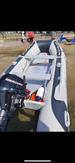 Nimarine rubberboot met 8 pk mercury, Watersport en Boten, Rubberboten, Aluminium, Zo goed als nieuw, Benzine, Minder dan 70 pk