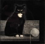 623. Mezzotint, Joop Vegter – “Tommy”, 1981, Antiek en Kunst, Ophalen of Verzenden