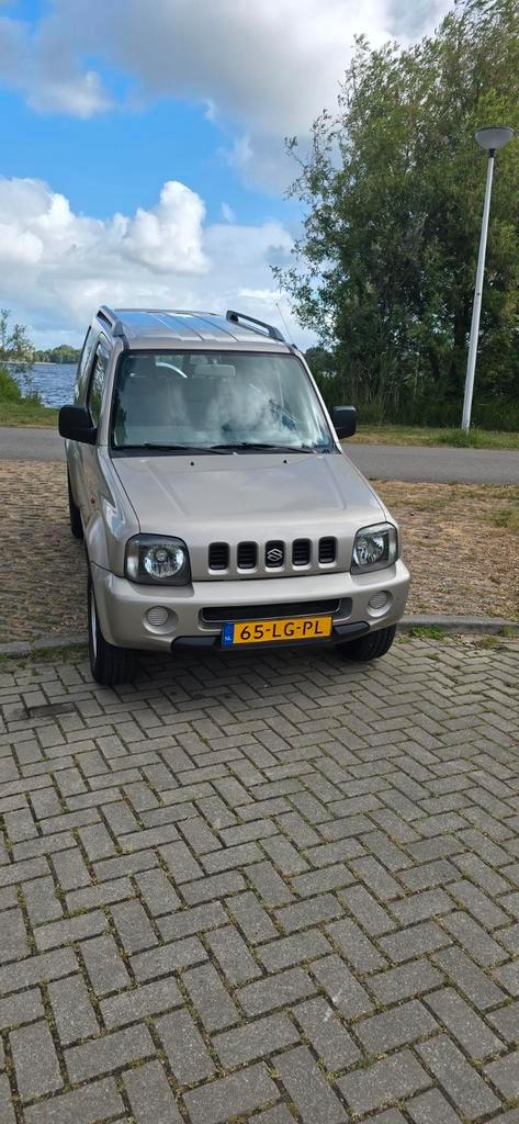 Suzuki Jimny 1.3 JX 4WD 2003 Beige, Auto's, Suzuki, Bedrijf, Jimny, Benzine, E, SUV of Terreinwagen, Handgeschakeld, Origineel Nederlands