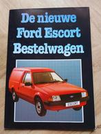 1981 Ford Escort bestelwagen folder, Boeken, Ophalen of Verzenden, Zo goed als nieuw, Ford