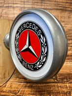 Lichtreclame met Mercedes-Benz opdruk., Lichtbak of (neon) lamp, Nieuw, Ophalen of Verzenden, Nvt