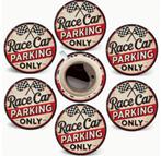 Onderzetters met race car parking afbeeldingen, Ophalen of Verzenden, Nieuw, Glas of Kopje