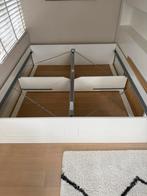 Ikea Brimnes bed 1.80 x 2.00 + Royal Health Foam matras, Ophalen, Zo goed als nieuw, Tweepersoons, 160 cm