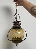 Koperen hanglamp, Ophalen, Zo goed als nieuw, Minder dan 50 cm
