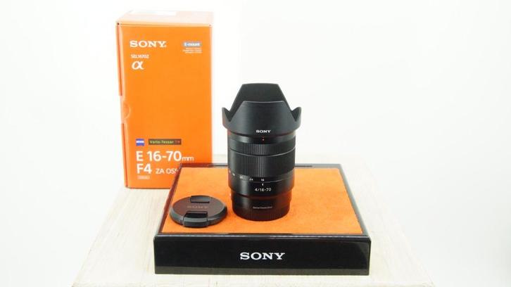 Sony E 16-70mm F/4.0 ZA OSS Zeiss Vario-Tessar T* E-mount le, Audio, Tv en Foto, Fotografie | Lenzen en Objectieven, Zo goed als nieuw